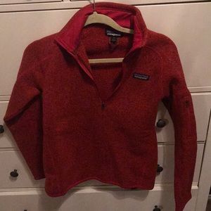 Patagonia better sweater quarter zip fleece